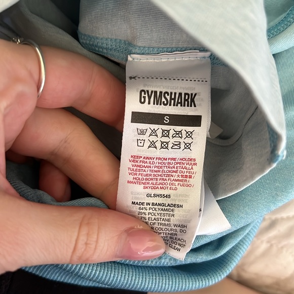 gym shark ombré short - Picture 3 of 3